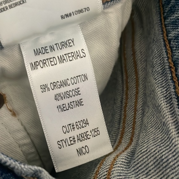 AGOLDE Nico High Rise Slim Jean 28 - Picture 4 of 7